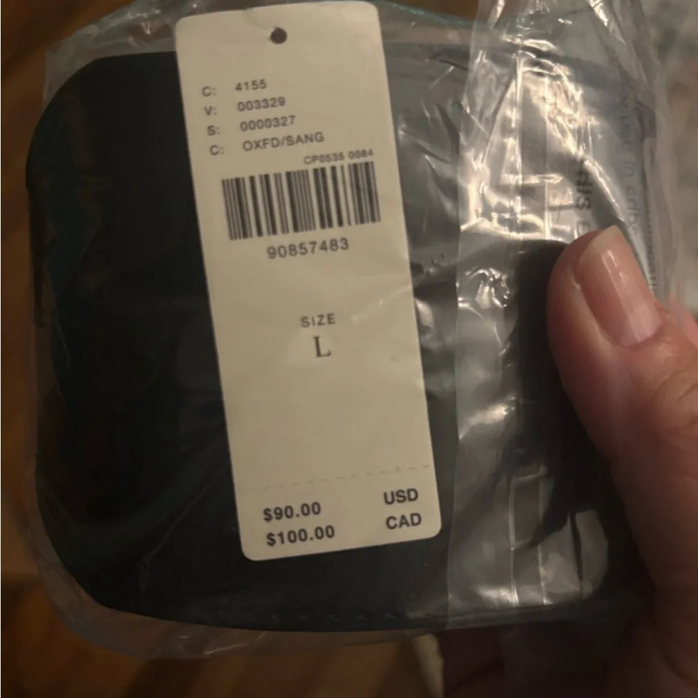 Anthropologie Black Belt with Silver Buckle - Picture 4 of 5